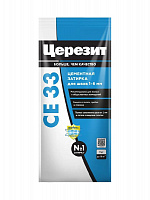 Затирка для узких швов (1-6мм) Церезит (Ceresit) CE 33 Comfort багама беж №43, 2 кг