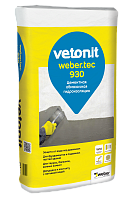 Гидроизоляция обмазочная Vetonit weber.tec 930 цементная, 20кг 