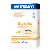 Клей для утеплителя TERRACO Styrofix DP Ecotherm, 25кг