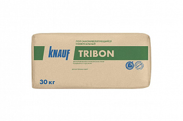 Наливной пол самовыравнивающийся финишный Кнауф Трибон (10-60 мм), 30кг
